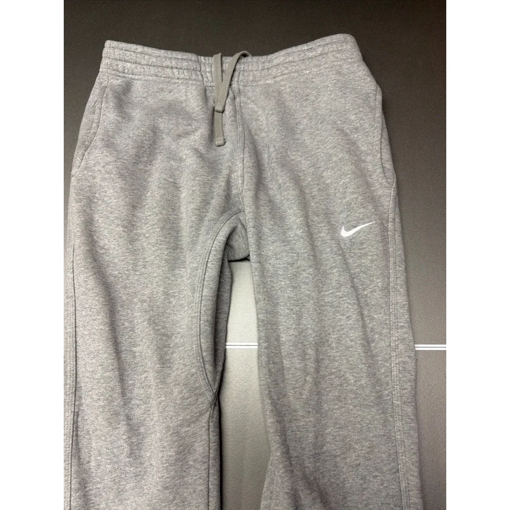 Nike‎ Sportswear Fleece Joggers Sweatpants Gray Tapered Leg Mens M